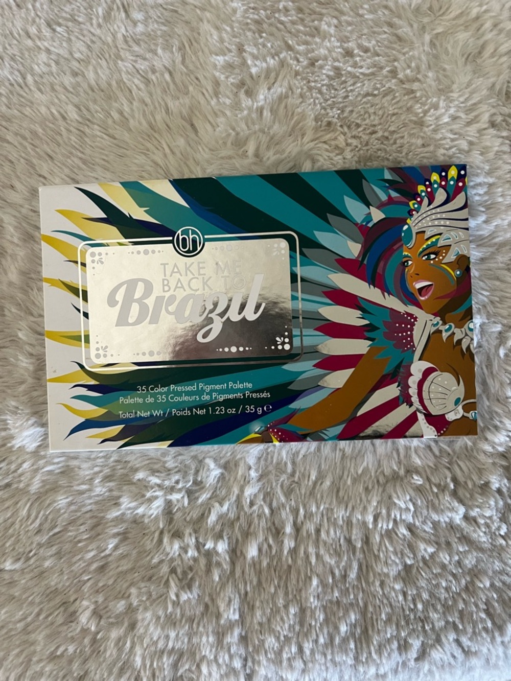 BH Cosmetics Take Me Back to Brazil Eyeshadow Palette - Teal & Multicolor